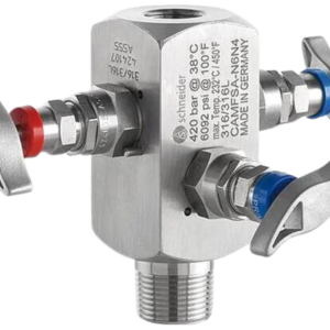 Zblocze trzyzaworowe do bezpośredniego montażu – Seria C