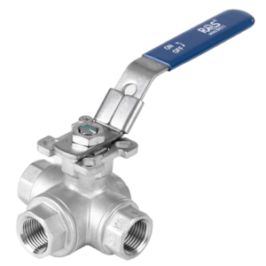Seria BV511-521 stal nierdzewna 3-drogowe