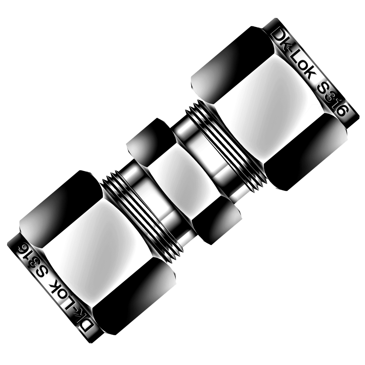 Złącza dwupierścieniowe proste