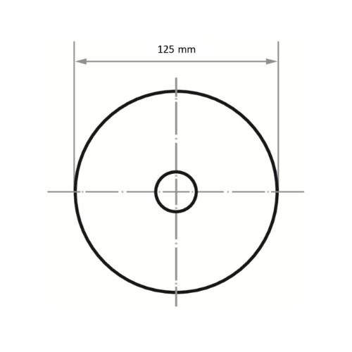 Tarcze ścierne uniwersalne PSH Ø 125 mm tlenek glinu gradacja 60 - obrazek 5