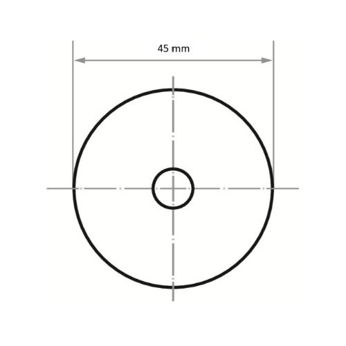Uniwersalne tarcze ścierne PSH Ø 60 mm tlenek glinu ziarnistość 120 - obrazek 5