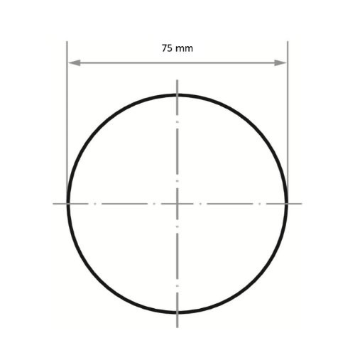 Tarcze ścierne samoprzylepne PSK Ø 75 mm tlenek aluminium ziarnistość 120 - obrazek 5