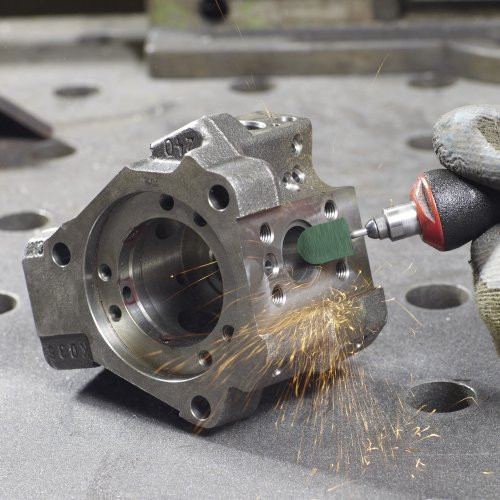 Głowica ścierna cylindryczno-okrągła SKWRS 16×26 mm specjalny tlenek glinu ziarnistość 150 - obrazek 5