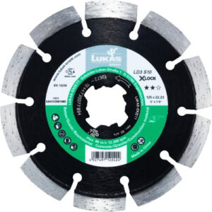 Tarcza diamentowa LD3 S10 do cięcia kamienia/betonu/asfaltu Ø 125 mm do szlifierki kątowej X-LOCK