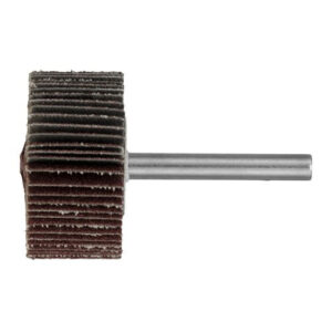 SFL uniwersalne zamontowane kółko listkowe 40×20 mm trzpień 6 mm tlenek glinu ziarno 120