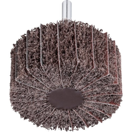 SFM uniwersalne zamontowane koło listkowe 60×30 mm trzpień 6 mm tlenek glinu ziarnistość 280/240 - obrazek 2