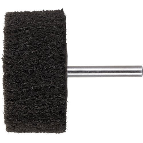 Tarcza listkowa SFV zamontowana do stali nierdzewnej 40×20 mm trzpień 6 mm węglik krzemu gradacja 280