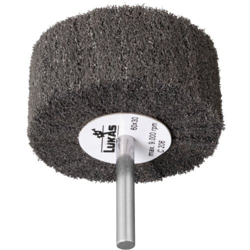 Tarcza listkowa SFV mocowana do stali nierdzewnej 60×30 mm trzpień 6 mm węglik krzemu ziarnistość 180 - obrazek 2