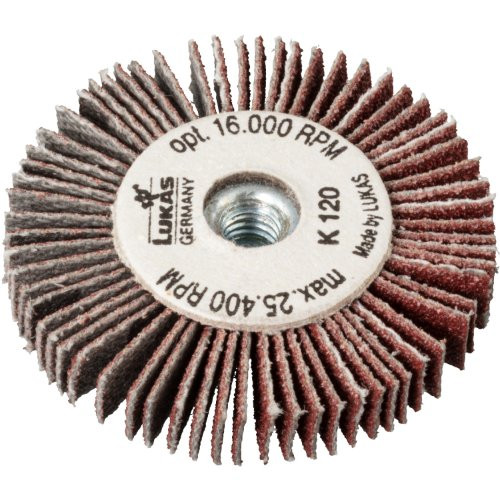 tarcza listkowa montowana z gwintem M6 SFI uniwersalna 30×10 mm | tlenek glinu ziarnistość 150 - obrazek 2