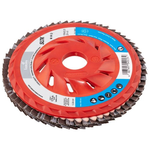 Tarcza listkowa uniwersalna SLTK Ø 115 mm ziarno 60 cyrkonowo-aluminiowa | prosta - obrazek 3