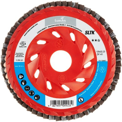 Tarcza listkowa uniwersalna SLTK Ø 115 mm ziarno 60 cyrkonowo-aluminiowa | prosta