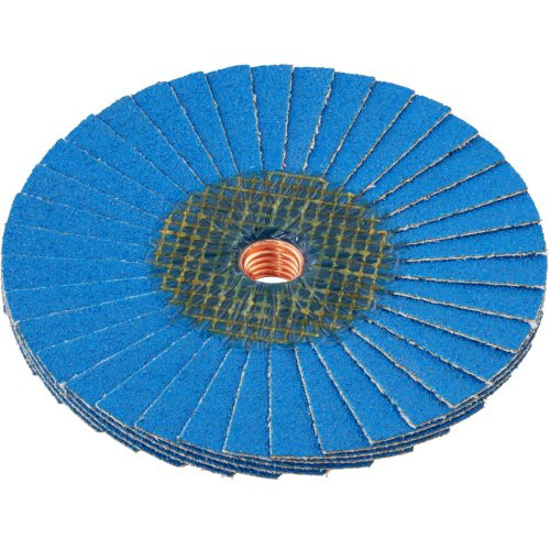 Tarcza listkowa uniwersalna SLTflex Ø 125 mm gwint 5/8-11 | ziarno tlenkowo-cyrkonowe 60 | płaska - obrazek 3