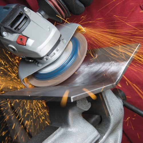 Tarcza listkowa SLTflex uniwersalna Ø 125 mm ziarno 120 – cyrkonowo-aluminiowa | płaska - obrazek 4