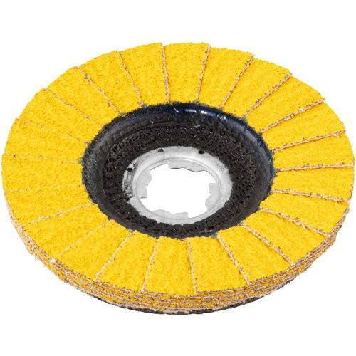 Tarcza listkowa V2 POWER Ø 125 mm z ziarnem ceramicznym 40 | do szlifierki kątowej X‑Lock | płaska - obrazek 3