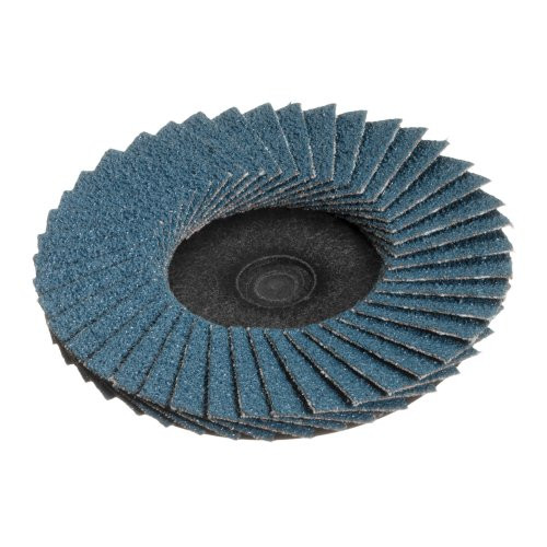 uniwersalna miniaturowa tarcza lamelowa Ø 50 mm tlenek cyrkonu ziarno 120 płaska - obrazek 2