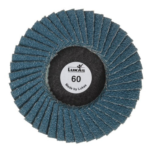 uniwersalna miniaturowa tarcza listkowa Ø 50 mm ziarno 40 cyrkonowo-aluminiowa płaska