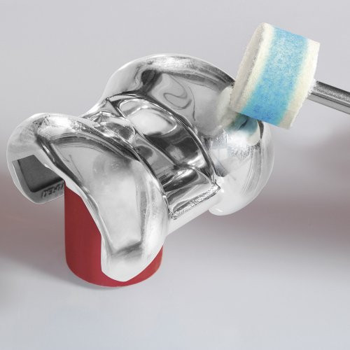 Tarcza polerska P3S1 60×20 mm trzpień 6 mm filc do pasty polerskiej - obrazek 5