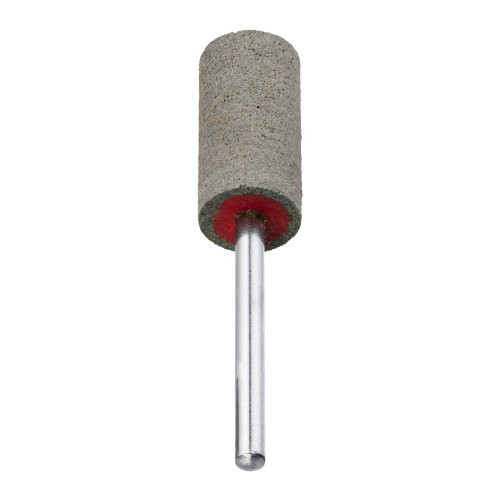 P6ZY cylindryczny trzpieniowy gumowy punkt drobny 10×10 mm trzonek 3 mm węglik krzemu ziarnistość 240 - obrazek 3