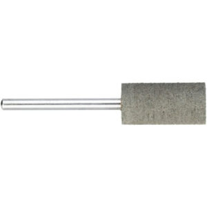 P6ZY - trzpieniowy kamień ścierny walcowy Medium 16×20 mm trzonek 3 mm węglik krzemu ziarno 46