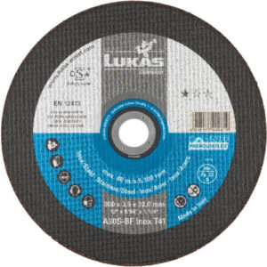 T41 tarcza tnąca do stali nierdzewnej 300×3.5 mm prosta | do separatorsa | A30S-BF