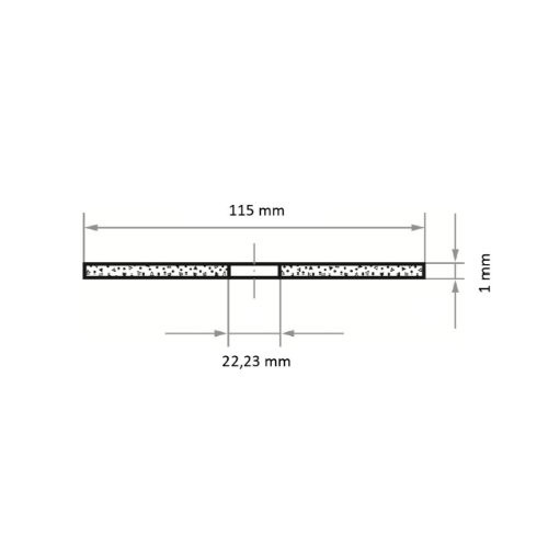Tarcze do cięcia w pudełkach T41 do stali nierdzewnej 115×1 mm proste | do szlifierki kątowej | A60X-BF - obrazek 6