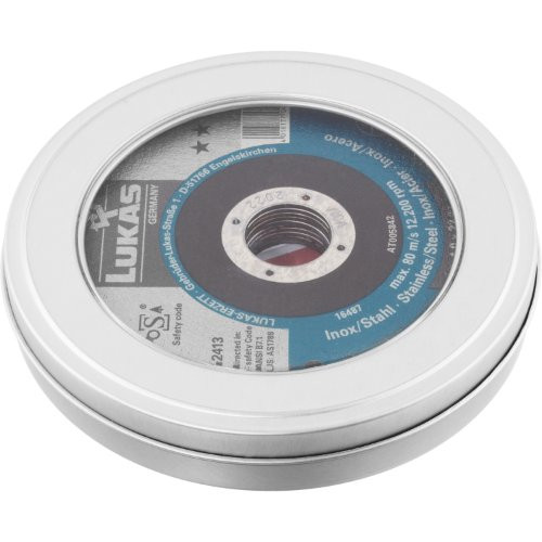 Tarcze do cięcia w pudełkach T41 do stali nierdzewnej 125×1 mm proste | do szlifierki kątowej | A60X-BF - obrazek 2