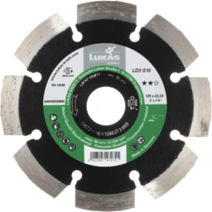 Tarcza diamentowa tnąca LD3 S10 do kamienia/betonu/asfaltu Ø 180 mm do szlifierki kątowej