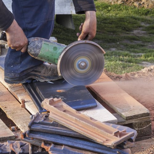 Tarcza diamentowa TC7 do cięcia kamienia Ø 230 mm do szlifierki kątowej - obrazek 6