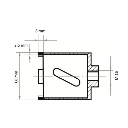 Wiertło koronowe DSK 68 do płytek/kamienia Ø 68 mm do szlifierki kątowej - obrazek 5