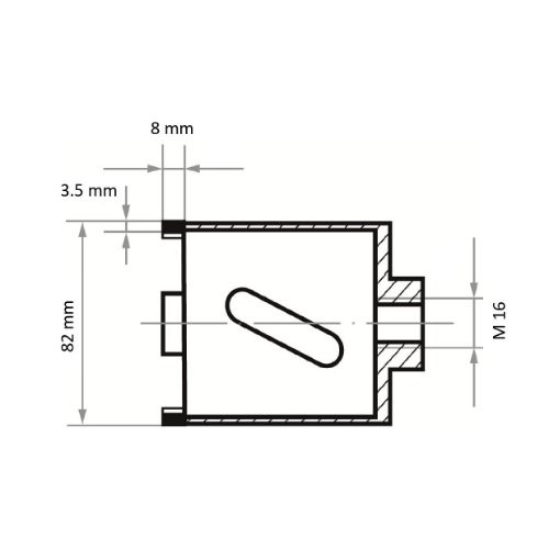Wiertło koronowe DSK 82 do płytek/kamienia Ø 82 mm do szlifierki kątowej - obrazek 5