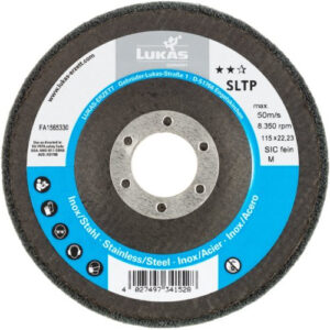 Tarcza listkowa ścierna SLTP uniwersalna Ø 115 mm krzemokrzemionka ziarnistość: drobna | średnia