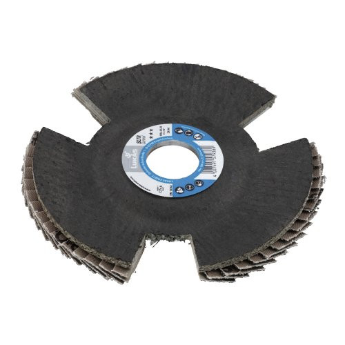 Tarcza lamelkowa SLTR Control uniwersalna Ø 115 mm cyrkonoksyd ścierny Ziarnistość 40 skośna - obrazek 3