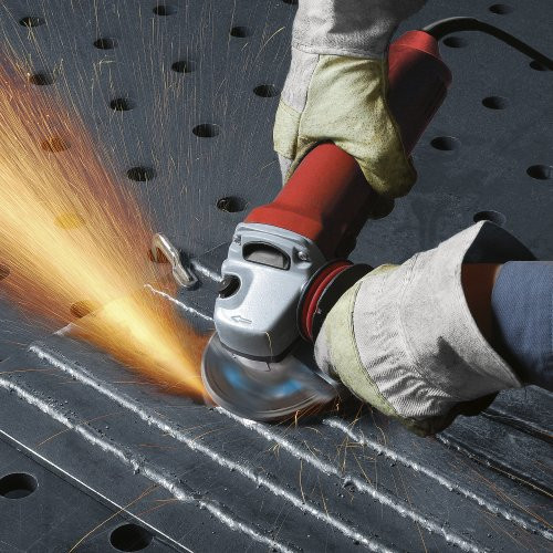 Tarcza lamelkowa SLTR Control uniwersalna Ø 115 mm cyrkonoksyd ścierny Ziarnistość 40 skośna - obrazek 6