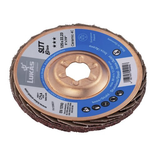 Tarcza listkowa SLTT uniwersalna Ø 115 mm Ceramic ziarno 40 płaska - obrazek 3