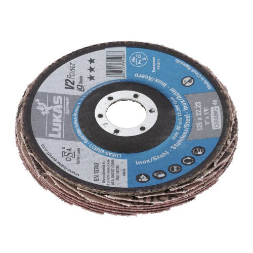 Tarcza listkowa uniwersalna V2 Power Ø 115 mm ziarnistość 40 ceramiczna, profilowana - obrazek 3