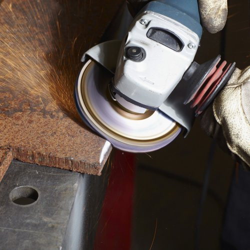 Tarcza listkowa V4 PURPLE-POWER uniwersalna Ø 125 mm Ceramiczne ziarnо 36 skośna - obrazek 5