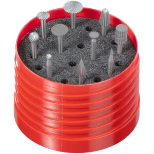 Zestaw frezów trzpieniowych F1 10 części trzpień mm chwyt 3 mm | cięcie 5