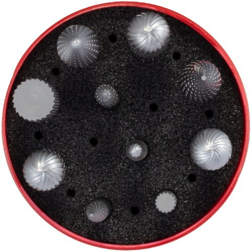 Zestaw frezów F3 10 części trzpień mm chwyt 6 mm | skok 3 - obrazek 2