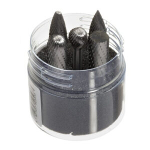 Zestaw frezów F5, 5 części, trzonek 3 mm | frez ZX