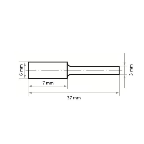 HFAS walcowy frez do stali nierdzewnej/stali trzonek 6×7 mm | zębienie czołowe 5 - obrazek 3