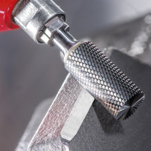 HFAS ostrzałka walcowa z węglika do stali hartowanej trzpień 6×16 mm 6 mm | zębienie czołowe ZF2 - obrazek 6