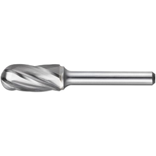 Frezy cylindryczne HFC z zaokrąglonym czubkiem do aluminium 16×25 mm, trzonek 6 mm | cięcie 9