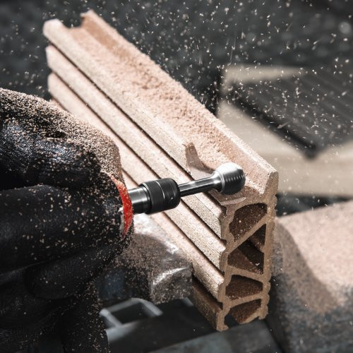 Grot kulisty HFD do drewna 12×10 mm trzpień 6 mm | cięcie Drewno - obrazek 6