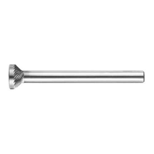 Narzędzie do fazowania w tył HFT do stali nierdzewnej/stali 5×4 mm trzonek 3 mm | skrawanie 3 | GSL 40 mm