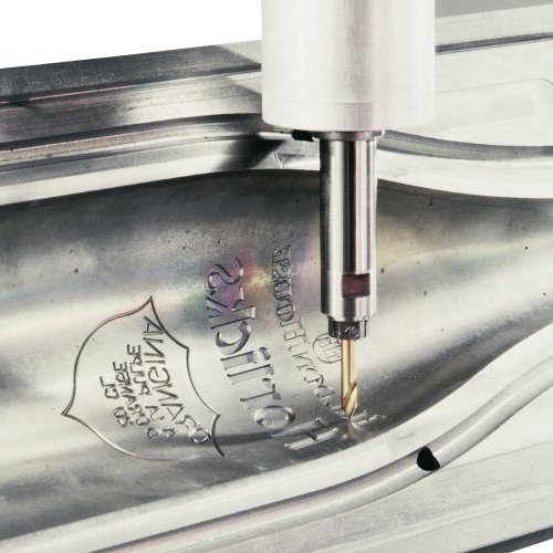 HGS 06.050 frez grawerski z nacięciem spiralnym 3×22 mm | GSL 50 mm - obrazek 5