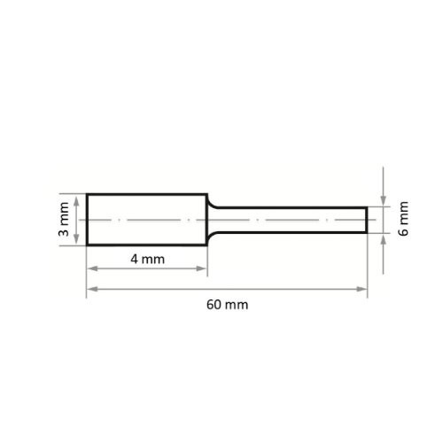 Grot walcowy HSS MFA do stali nierdzewnej/stali 3×4 mm trzonek 6 mm | cięcie 5 - obrazek 4