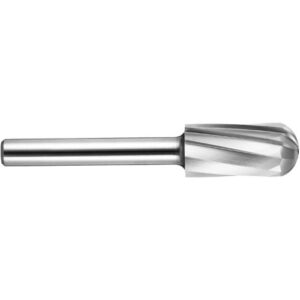 Czyścik walcowo-okrągły HSS MFC do plastiku/drewna/gumy 8×50 mm trzpień 6 mm | nacięcie 1