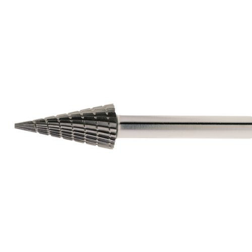 Frezy stożkowe HSS MFM do stali nierdzewnej/stali 10×20 mm trzonek 6 mm | ostrze 2