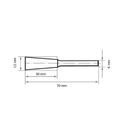Frezy specjalne HSS MFN do stali nierdzewnej/stali 12×30 mm trzpień 6 mm | skrawanie 3 - obrazek 3