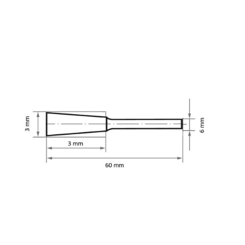 Frezy kształtowe HSS MFN do stali nierdzewnej/stali, trzpień 3×3 mm, 6 mm | cięcie 5 - obrazek 3
